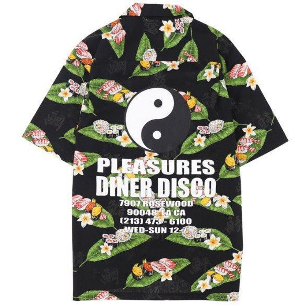 PLEASURES X NUBIAN DINER DISCO SHIRT XL